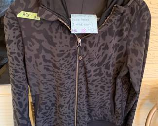 #58 Lululemon zip-up Camo Hoodie (approx. size 4) $40.00