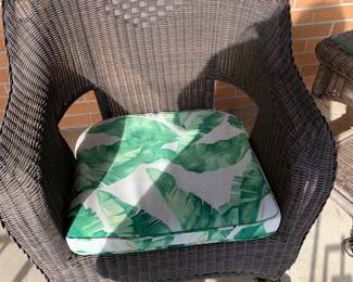 #190 Wicker Rocking Side Chair - as is $35.00
#191 Wicker Rocking Side Chair - as is $35.00