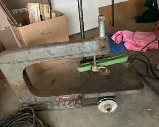#125 Rockwell Scroll Saw - as is condition, belt, blade $30.00