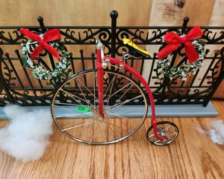 #324 Byers Choice Bike $16.00