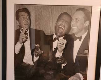 #311 Large Framed Print "Rat Pack" $40.00