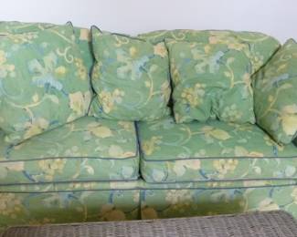 floral sofa