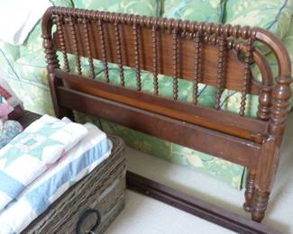 vintage Jenny Lind bed