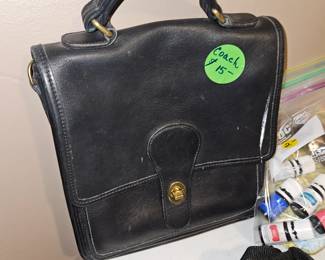 $15 Black Coach purse