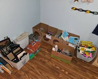 Books, toys & Frames
