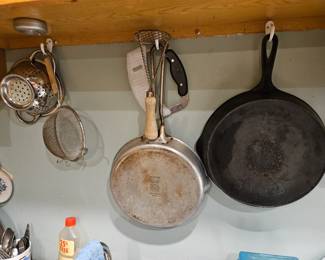 sold Wrought iron pan 