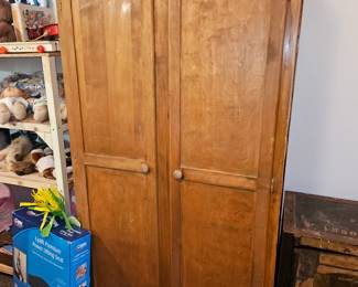 $60 Wooden Cupboard/Wardrobe75 Wooden Wardrobe