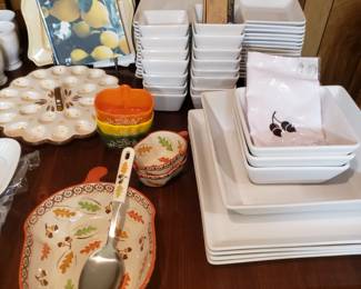 Temptations 
Square Dish Set with Mugs-not pictured yet