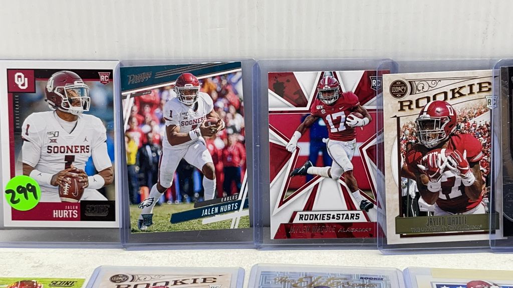 300 lot Sport Card Auction NO RESERVES 5... starts on 1/9/2024