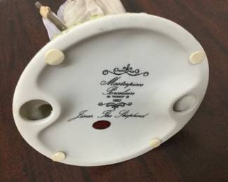 Home Interiors Masterpiece Porcelain Jesus The Shepherd
