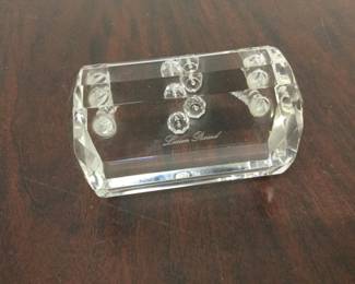 Lucien Piccard Paperweight 