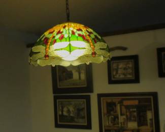 FOS staied glass hanging lamp