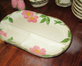 FOS more desert rose divided dish