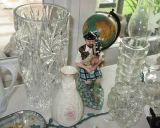 FOS doulton piper with glass