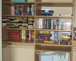 FOS cds tapes vhs lps 8 tracks