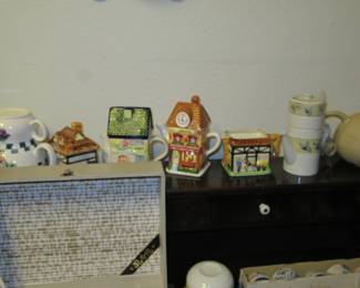 FOS tea pot collection