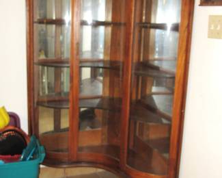 FOS antique corner cabinet