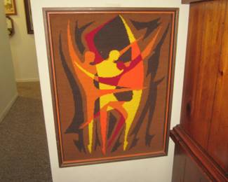 FOS needlepoint dancers