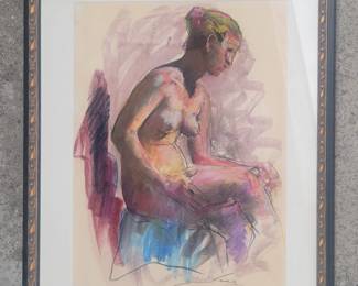 Emil Kosa Jr pastel.