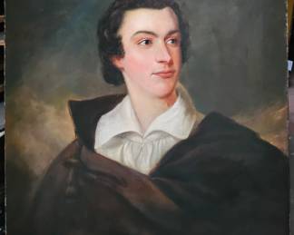 9th century Old Master style portrait.