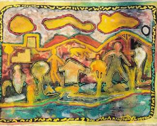 Clifford Kluge 30" x 40" acrylic on canvas. There are numerous Kluge oils!