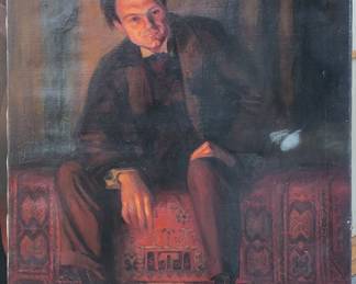 Large 19th century oul on canvas.