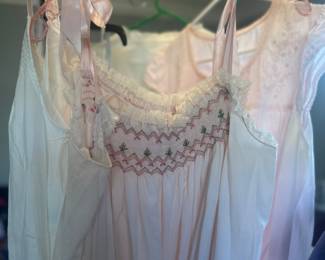 Many handmade , well done women’s clothes