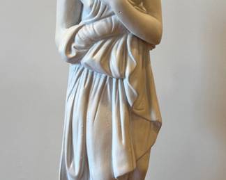 After Antonio Canova, Venus Italica, Cast Plaster Sculpture, Modern

