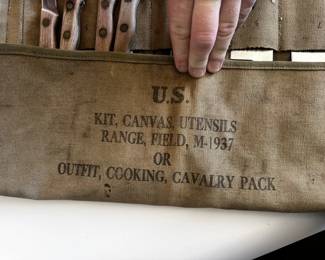 KIT canvas Utensils Range Field M1937 