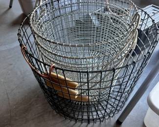 metal baskets