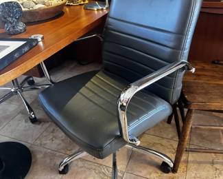 Leather office chair