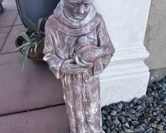 St Francis statue