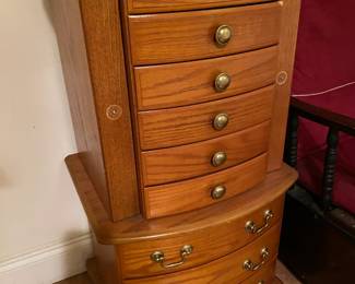 nice jewelry cabinet