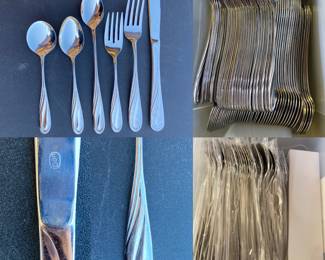 Restaurant Quality Japan Stainless Flatware By Don -6pc Place Setting-Several Hundred pieces Available 