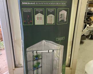 Parkside Greenhouse still in box 55.1” x 78.7”