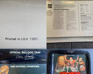 Official Bulldog Tray-1981 USA