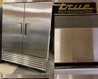 Commercial Stainless True Refrigerator - Needs Repair 