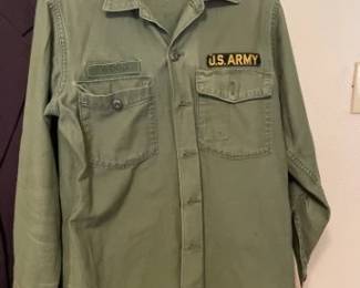 Close up Men's shirt.  Size M