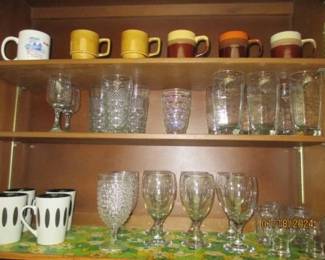 Glasses and cups