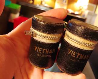 Very cool film case carriers. Vietnam Saigon.
Client stationed in Nam.