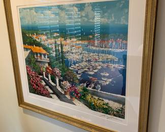 Signed & Number color print