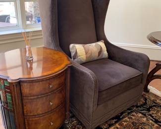 Maitland Smith Round Book Side Table