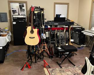 So much stuff a musician will giggle