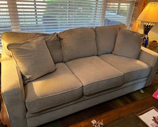 $295- Comfy neutral tone sofa 