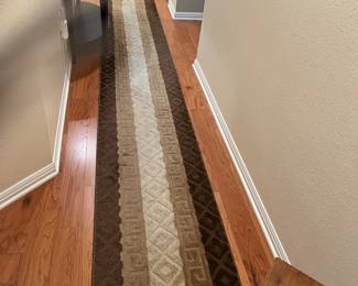$190/ WOOL FLOOR RUNNER 18ft