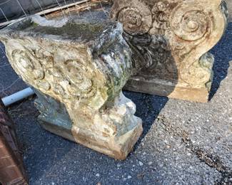 Concrete Bench Bases