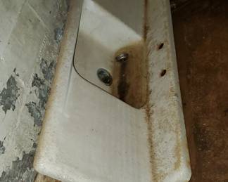 Vintage/Antique Cast Iron Sink