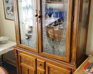 Lighted China Cabinet