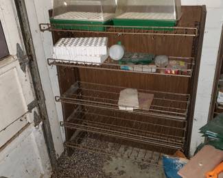 Multiple Shelving Units, Seed Starters 