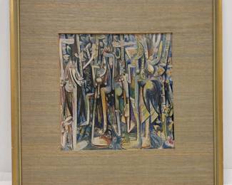 WILFREDO LAM PRINT OF JUNGLE 1943